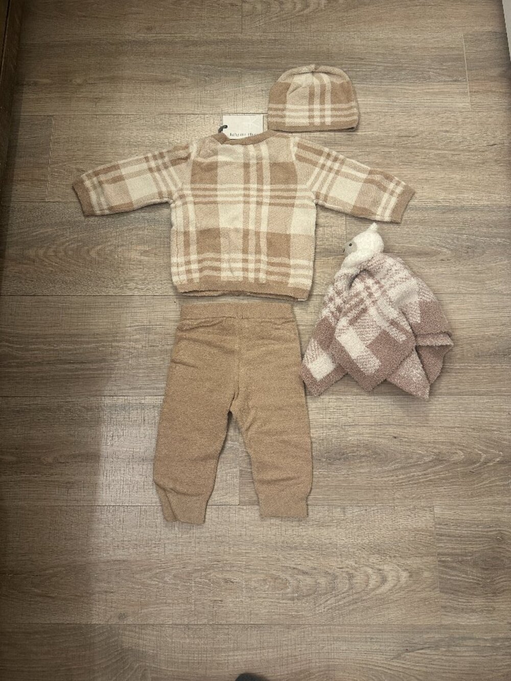 Barefoot Dreams Baby Bundle Plaid Set